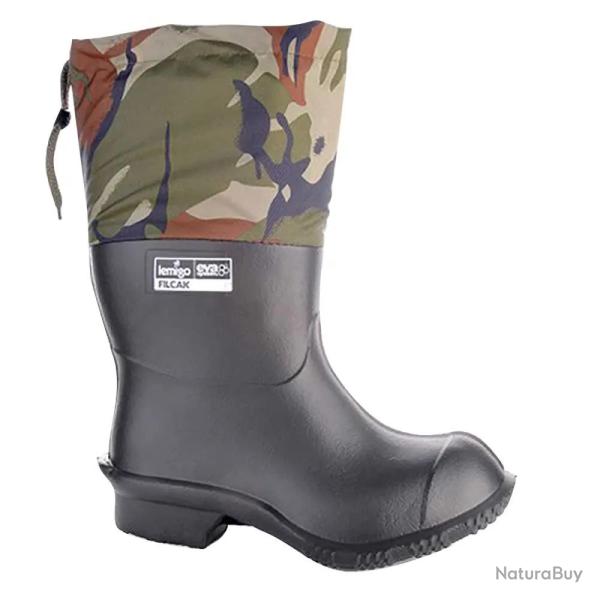 Bottes hybrides isolantes EVA polyester moro noir camo � 47