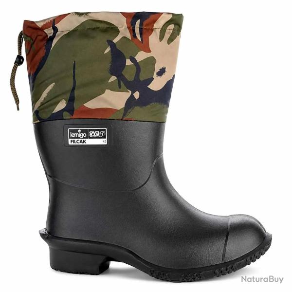 Bottes hybrides isolantes EVA polyester moro noir camo 41 � 47