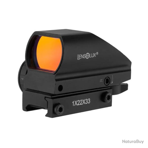 Point rouge Lensolux multi-rticules montage 21 mm inclus 1x22x33