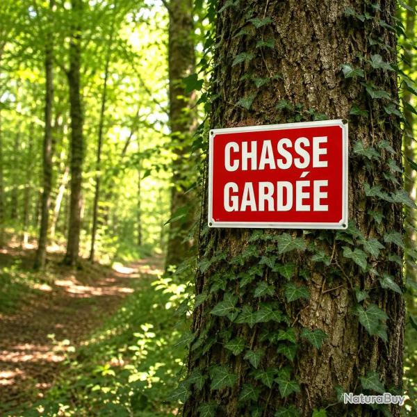Panneau Chasse gard�e Akilux 26 � 20 cm