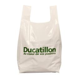 Lot de 10 Sacs de venaison plastique bretelles 34 x 73 cm