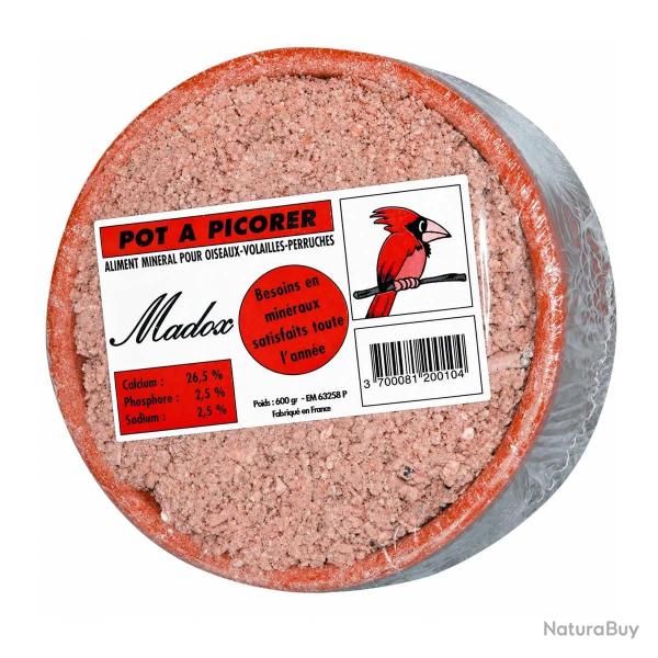 Lot de 24 Pot � picorer pigeons, oiseaux et volailles 600 g