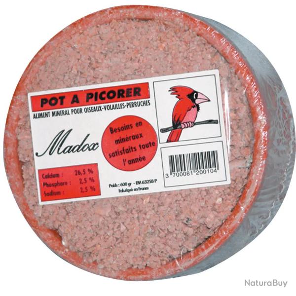 Lot de 24 Pot � picorer pigeons, oiseaux et volailles 600 g
