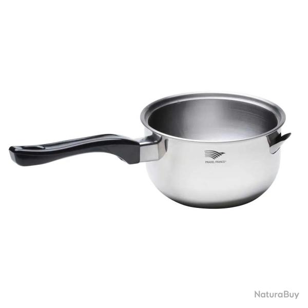 Casserole bain marie inox 18/0 16cm h9.5cm tous feux