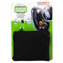 Housse si&egrave;ge avant universelle 100% imperm&eacute;able rangement compact