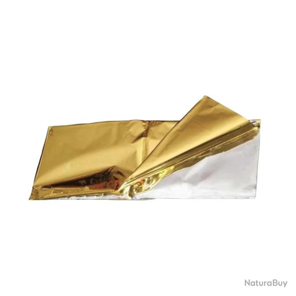 Couverture de survie isothermique 160x210cm retient 90% chaleur