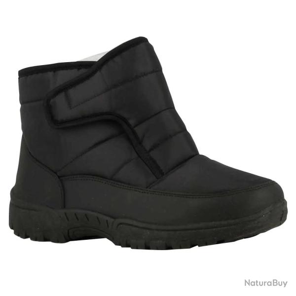 Bottines femme noires fourr�es � scratch du 36 au 41 39