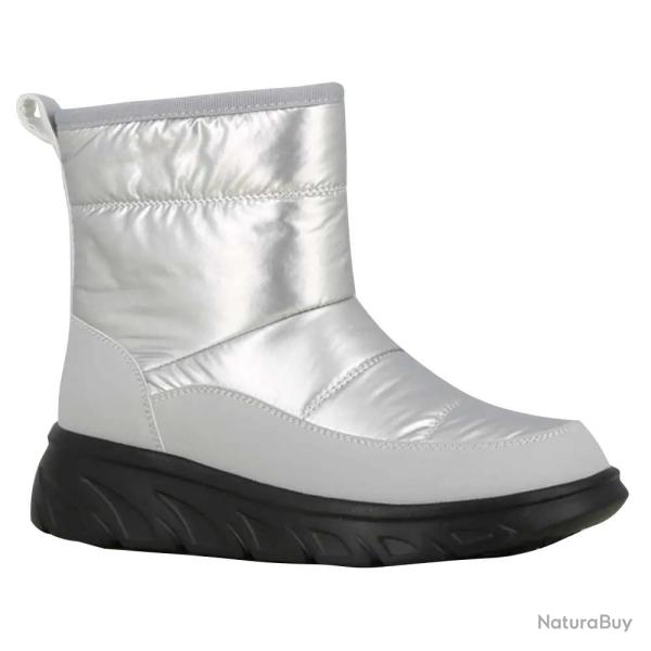 Bottines femme fourr�es gris argent taille 36 � 41 39