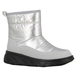 Bottines femme fourr&eacute;es gris argent taille 36 &agrave; 41 38