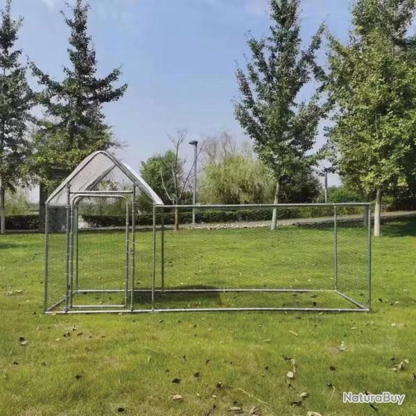 Enclos � volailles 3x1x1,5 m avec b�che Robuste et pratique