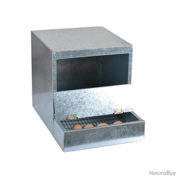 Nid pondoir en t�le galvanis�e 1 case