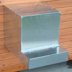 Pondoir galvanis&eacute; ramassage ext&eacute;rieur 1 case