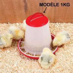 Mangeoire anti-gaspillage, plastique 1, 3 ou 6 kg 6 kg