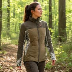 Veste Kate Femme Chasse Polyester Primaloft Gold Camo Ripper