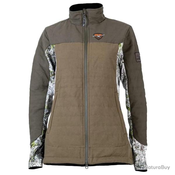 Veste Kate Femme Chasse Polyester Primaloft Gold Camo Ripper