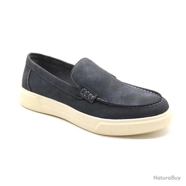 Mocassins bleus textile semelle PU mesh du 40 au 46 41