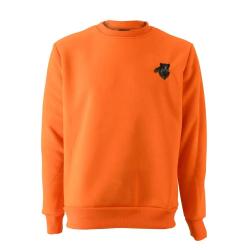 Sweat Orange Sanglier Treeland 100 Polyester Brod&eacute; de S &agrave; 3XL