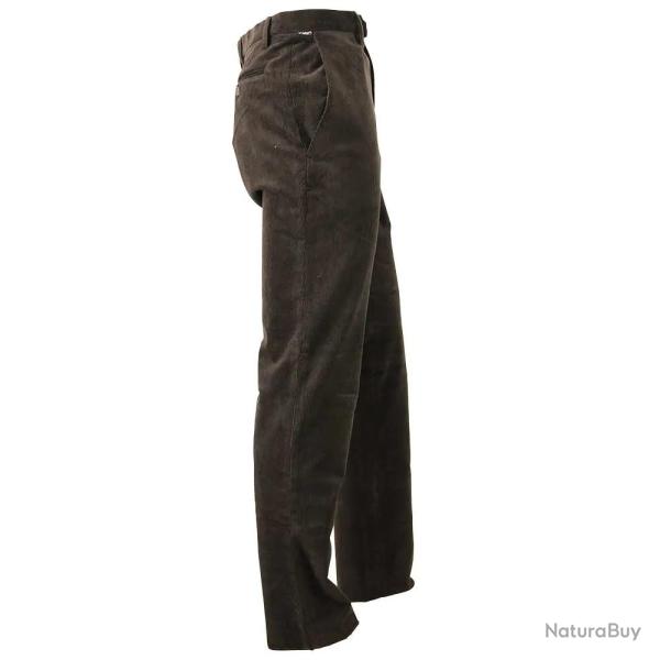 Pantalon marron Calvados ctel extensible T38  60