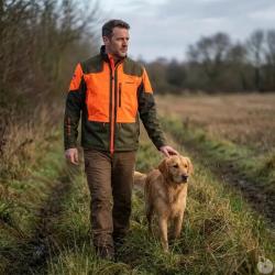 Veste Light Traque Orange Somlys Chasse L&eacute;g&egrave;re Haute Visibilit&eacute;
