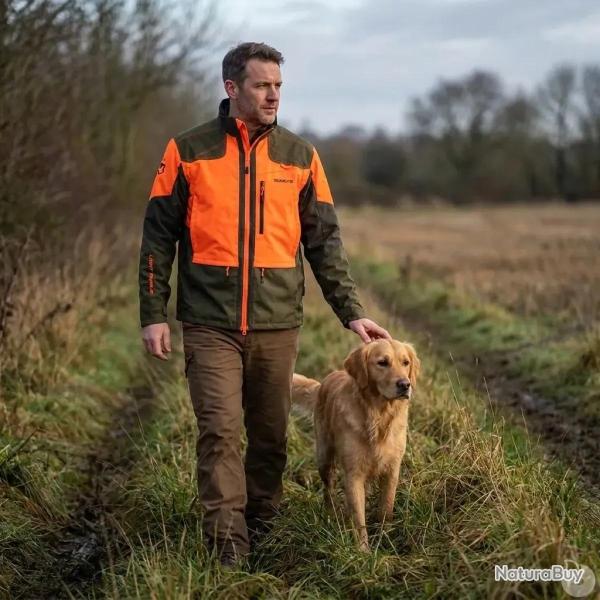 Veste Light Traque Orange Somlys Chasse L�g�re Haute Visibilit�