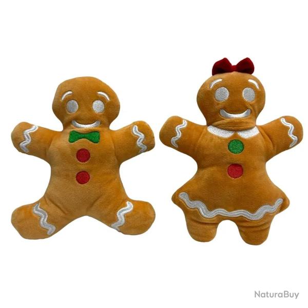 Jouets peluche No�l 21x16cm - Doudou festif d�coratif