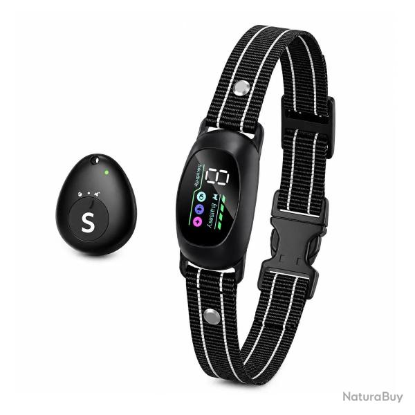 Collier anti-aboiements � puce �lectronique pour chien