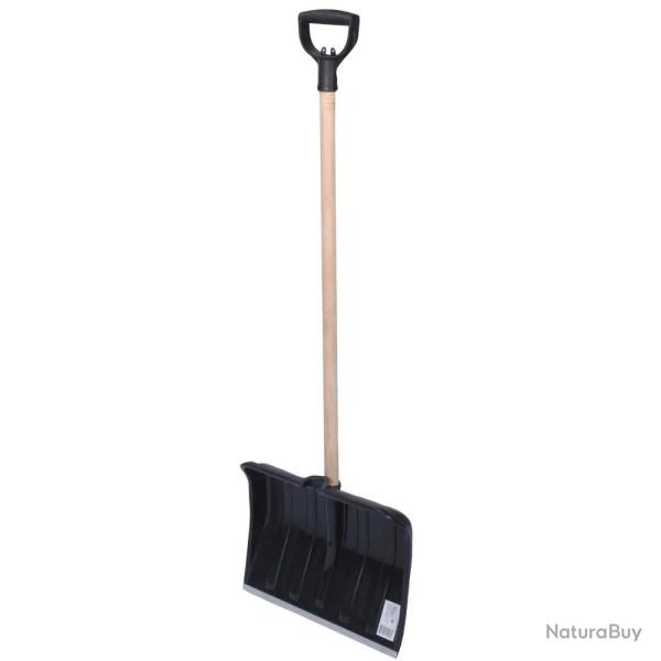 Pelle � neige robuste 40 cm avec manche bois et renfort alu