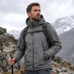 Parka Hardshell kaki XMF 200 Chaude. imperm&eacute;able et robuste