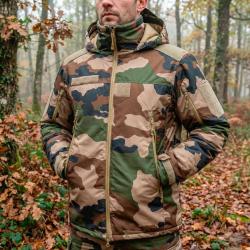 Parka Hardshell camo XMF 200 Imperm&eacute;able et isolante