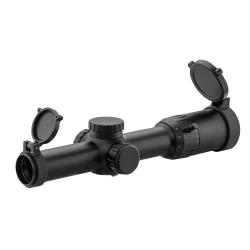 Lunette de battue Waldberg 1-8x24 mm &Oslash;30 - R&eacute;ticule lumineux