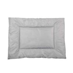 Matelas antid&eacute;rapant gris 300D 90x65 cm pour chien
