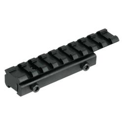 Rail adaptateur UTG 11 mm vers 21 mm Picatinny/Weaver