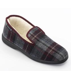 Chaussons fourr&eacute;s Polaine bordeaux charentaise Airplum Made in France