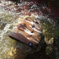 Bonnet Rainshell camo marron Verjari &eacute;tanche et respirant