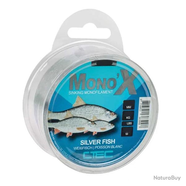 Fil monofilament Silverfish 0.16 mm 2.5 kg - Discret et r�sistant