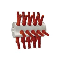 Rouleau aluminium 30 doigts pour plumeuse Piumina