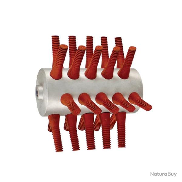 Rouleau aluminium 30 doigts pour plumeuse Piumina