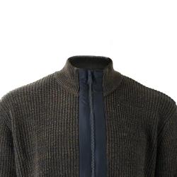 Gilet M&eacute;cano chaud mixte Acrylique. coton et laine