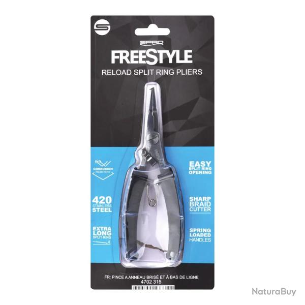 Pince � anneaux bris�s Spro Freestyle Reload 15 cm