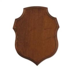 &Eacute;cusson chasse troph&eacute;e ch&ecirc;ne cir&eacute; 30x23 cm 30 x 23