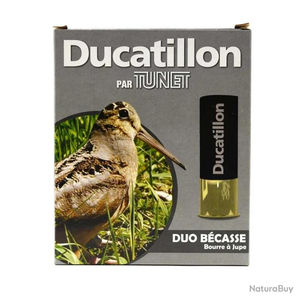 Boite de 10 cartouches 12/70 bourre jupe "Duo Bcasse" 38g 358m/s