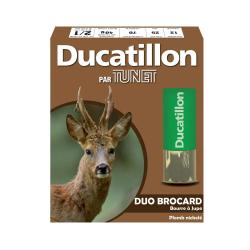 Lot de 200 cartouches cal.12/70 bourre jupe "Duo Brocard" 390m/s