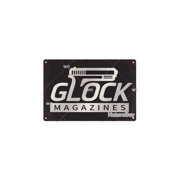 Plaque d�corative vintage glock V2 LIVRAISON GRATUITE