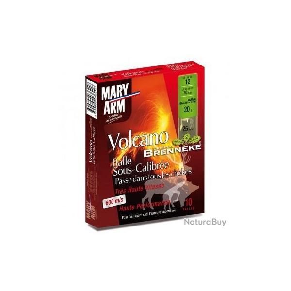 10 BALLES MARY ARM VOLCANO CAL 12/70