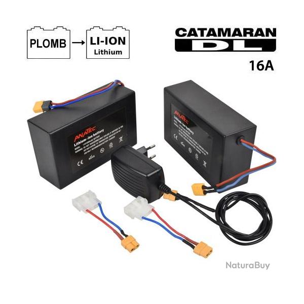 Pack Conversion Anatec Batterie Lithium Catamaran 16Ah