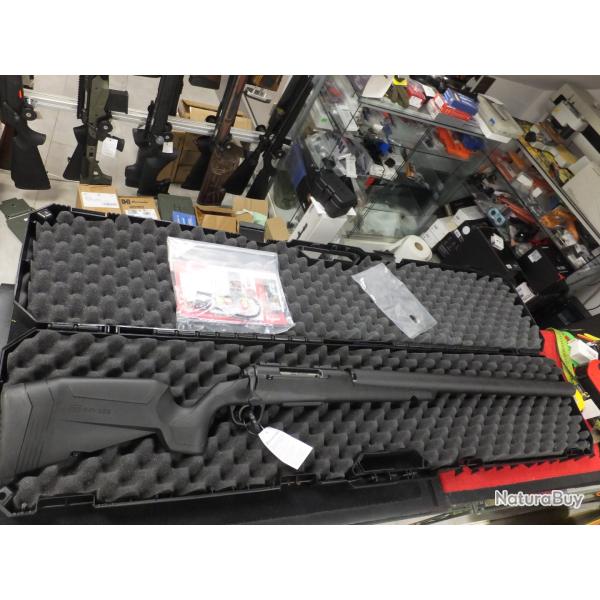 Carabine silencieux intgral 222 rem Savage Nouvelle crosse
