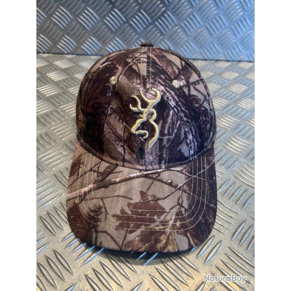 casquette taille unique browning camo chasse peche