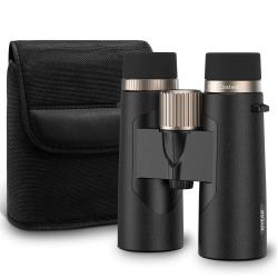 Jumelles 10x42 HD BaK4 FMC &Eacute;tanches IPX7 Grand Champ 6,3&deg; Chasse Observation Nature Randonn&eacute;e