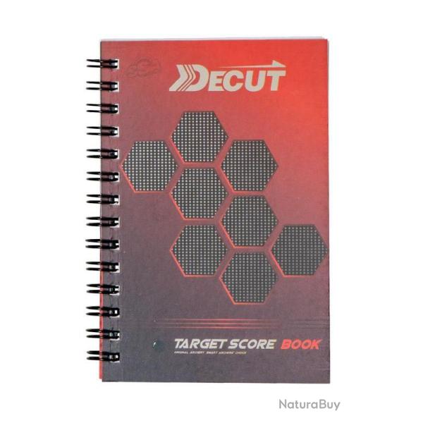 DECUT - Carnet de Scores Rouge
