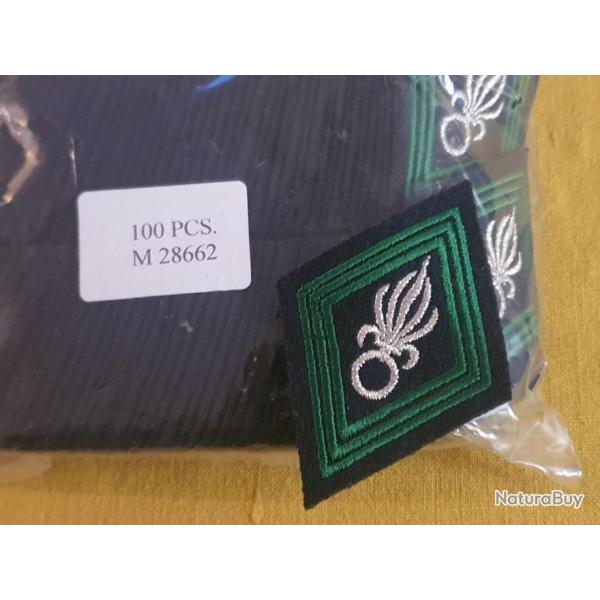 Poch� de 100 losanges 45 L�gion �trang�re REC ancien lot ma�tre tailleur